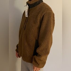 [NEW] UNIQLO FLEECE SWEATER BROWN